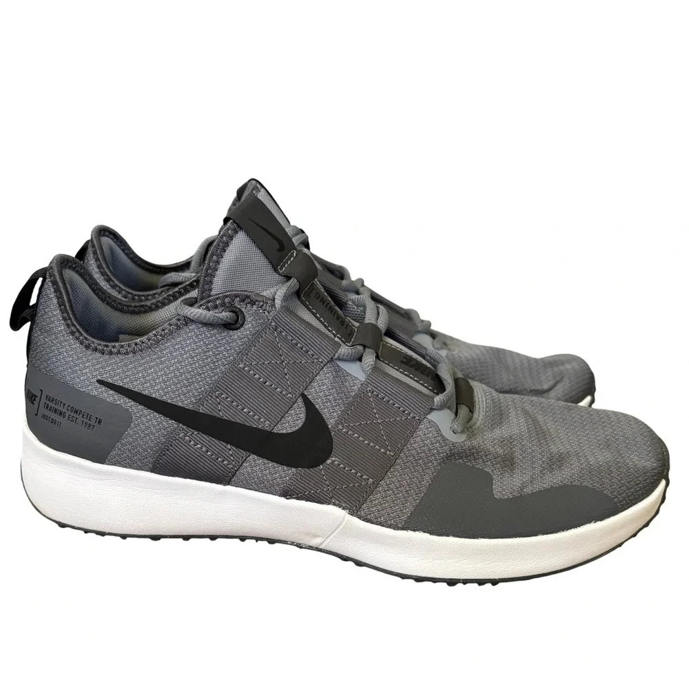 Nike Varsity Compete TR2 Gray Men's‎ Size 11 Wide